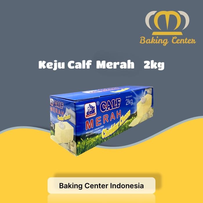 

BARANG TERLARIS Keju Calf Merah 2kg Cheese Calf Merah