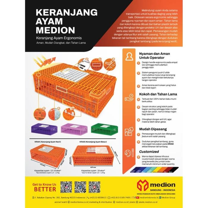 ```````] Keranjang Ayam Medion (KRA) - Star Farm