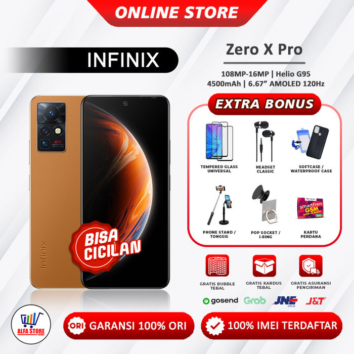 Gadgetra- Infinix Zero X Pro Ram 8/256Gb Garansi Resmi
