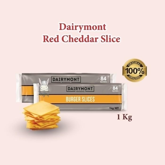 

BARANG TERLARIS Dairymont Keju Burger / Burger Slices 1KG - 84 Slices