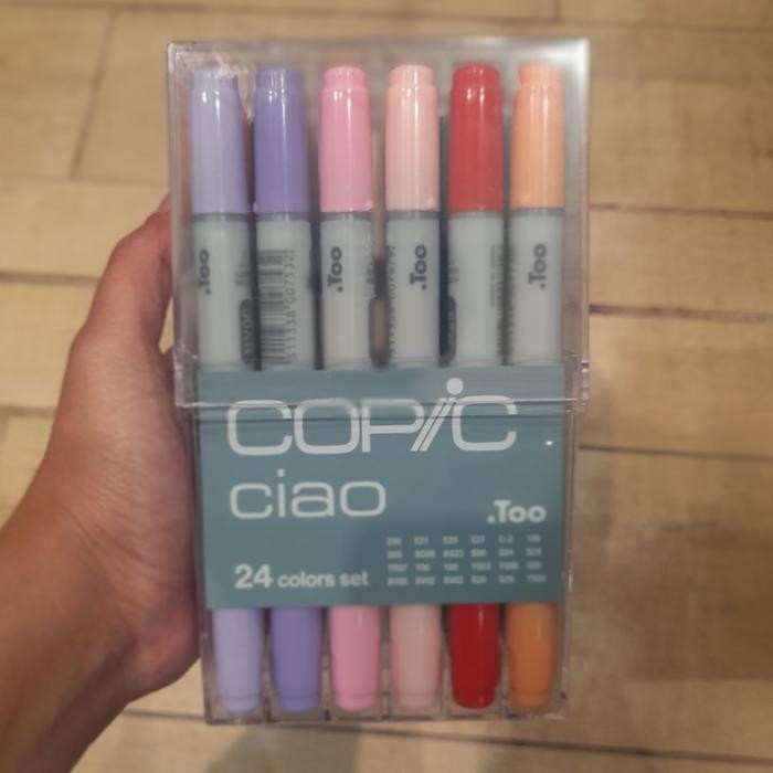 

COPIC CIAO 24 COLORS SET - MARKER COPIC