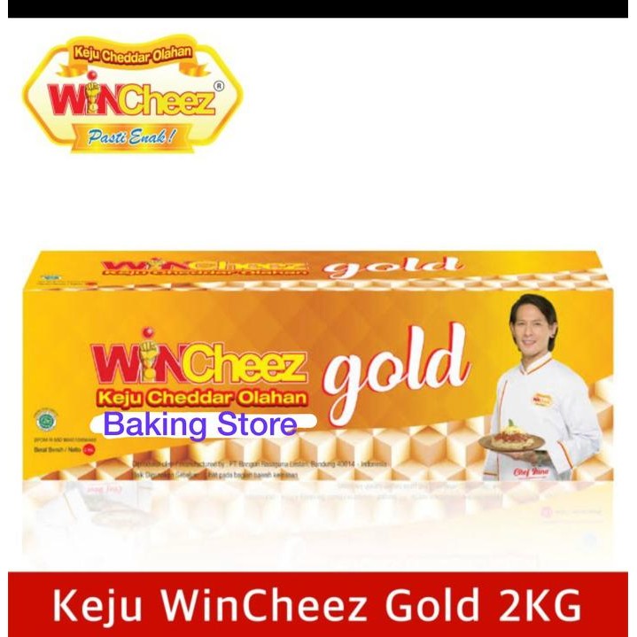 

BARANG TERLARIS Keju Cheddar Cheese Wincheez Gold 2kg