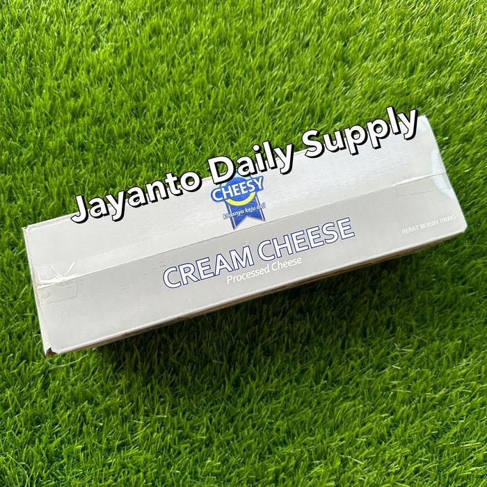 

BARANG TERLARIS CREAM CHEESE CHEESY 2KG / KRIM KEJU CHEESY / KEJU OLAHAN - 100% HALAL
