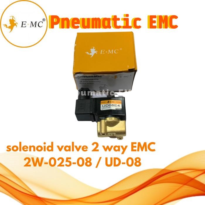 SOLENOID VALVE 2 WAY EMC 2W-025-08 / UD-08