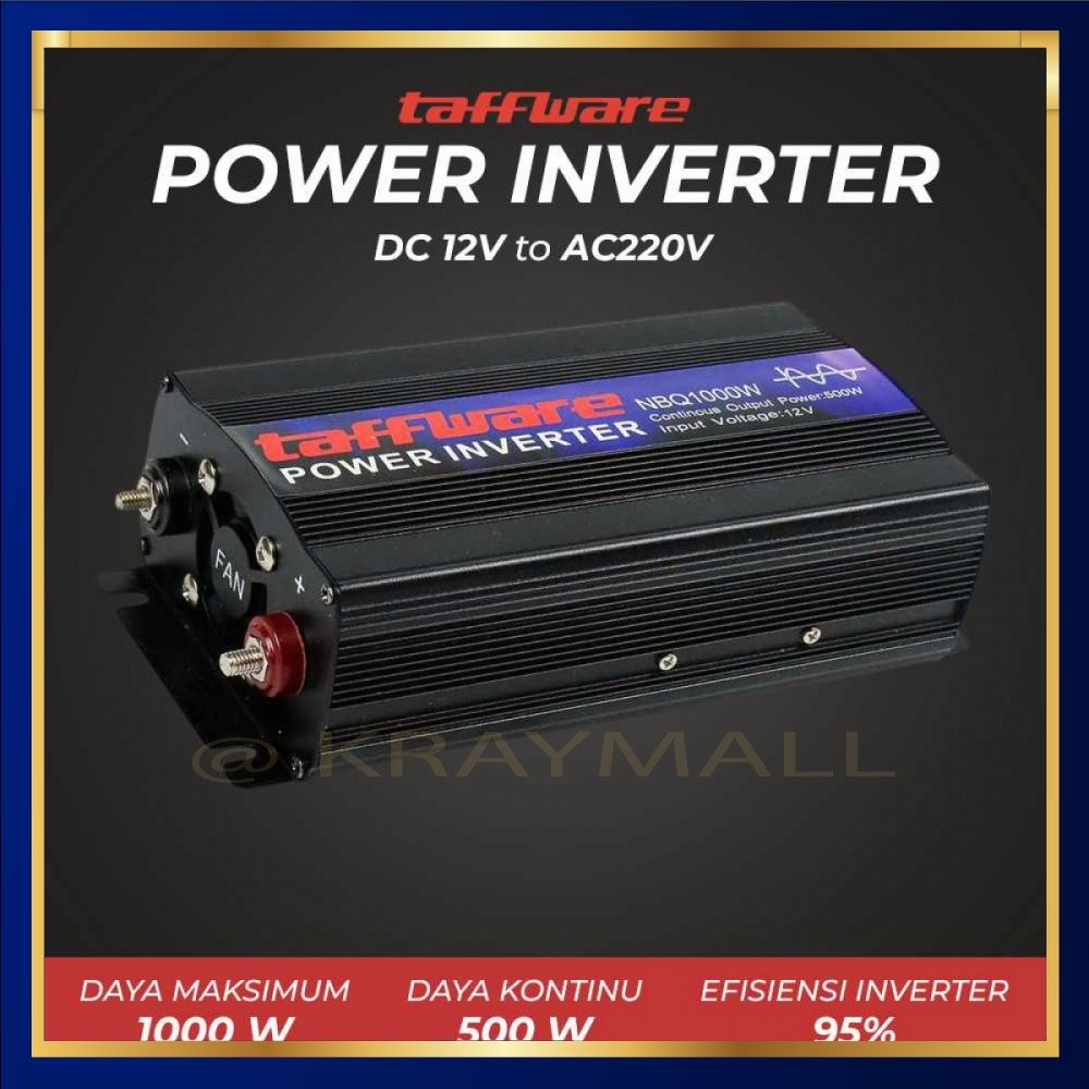 Taffware Car Power Inverter DC 12V to AC220V 1000W - NBQ1000W