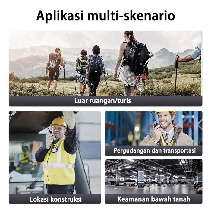 BF-888S Walkie Talkie UHF Radio HT Handy Talky walkie talky