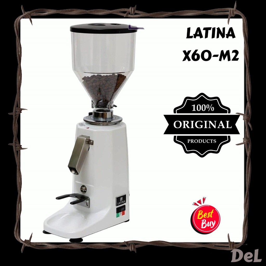 Alat Kopi Latina DX60-M Espresso Grinder Kopi Elektrik Coffee Electric X 60 Manual v2 X60