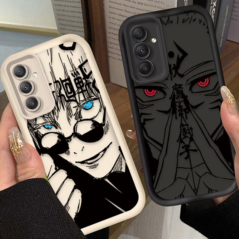 Jujutsu Kaisen Gojo Satoru Case For Samsung Galaxy S24 S23 S22 S21 Ultra Plus Fe A54 A34 A14 A73 A53