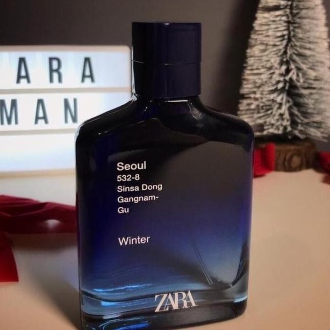 PARFUM ASLI ZARA SEOUL WINTER FOR MAN 100ML (UNBOX)