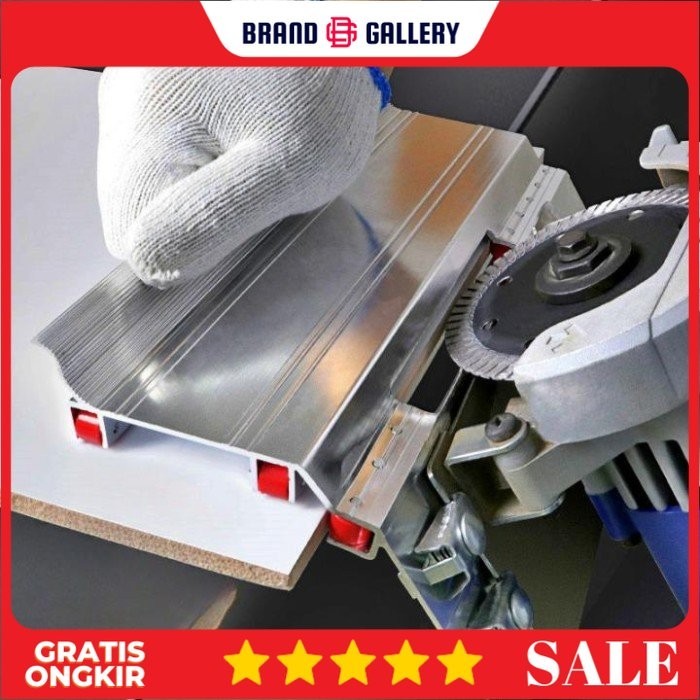 Dudukan Miter Gerinda 45 Derajat Adapter Mesin Potong Keramik - GW45