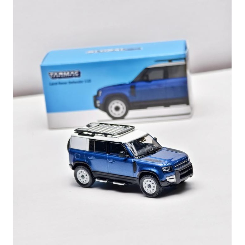 Tarmac Works Land Rover Defender 110 SUV Metallic Blue