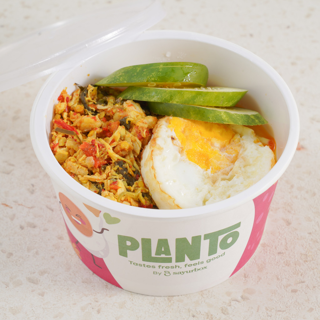 

Planto Rice Bowl Ayam Suwir Kemangi 1 pack