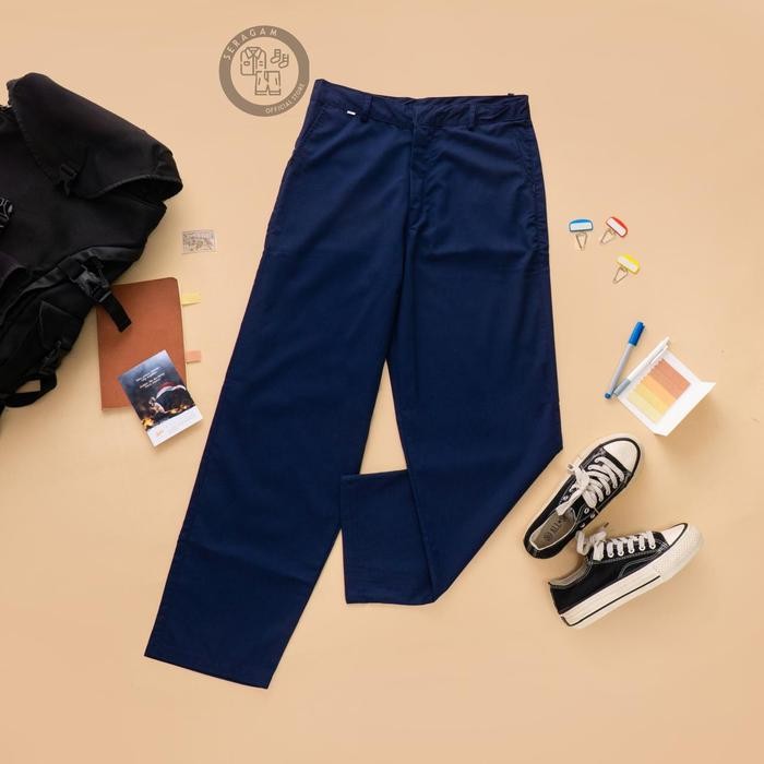 CELANA PANJANG REGULAR (BKN GMBRNG) OSIS SMP (BIRU)