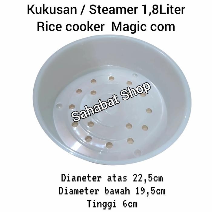 KUKUSAN STEAMER 1,8LITER ORI RICE COOKER - MAGIC COM MIYAKO COSMOS DLL