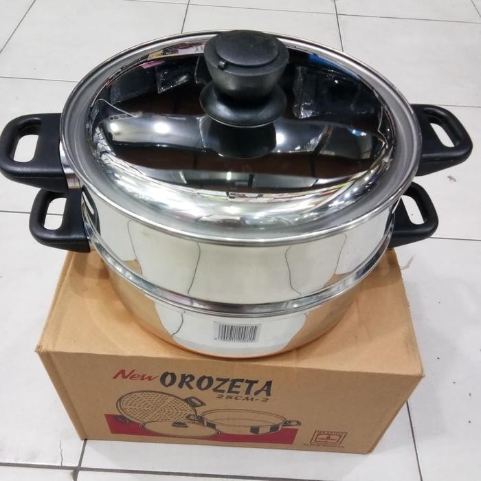 Panci steamer Orozeto 28cm 2susun maspion