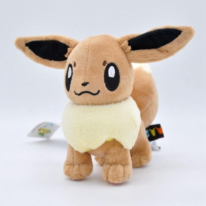 Terbaru Boneka Pokemon Eevee Evolution 20Cm Pokemon Doll / Cute Plush Hadiah Ulang Tahun