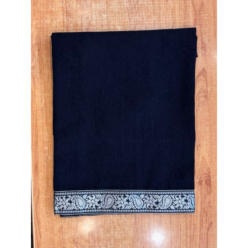 Beaded Bloom Saput Bali Poleng Putih Hitam