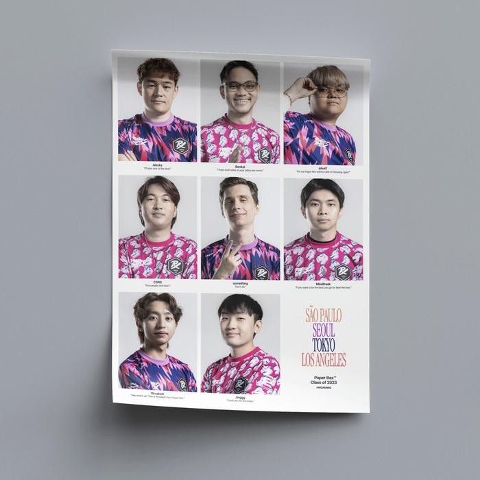 

Paper Rex Limited Edition Poster 2023