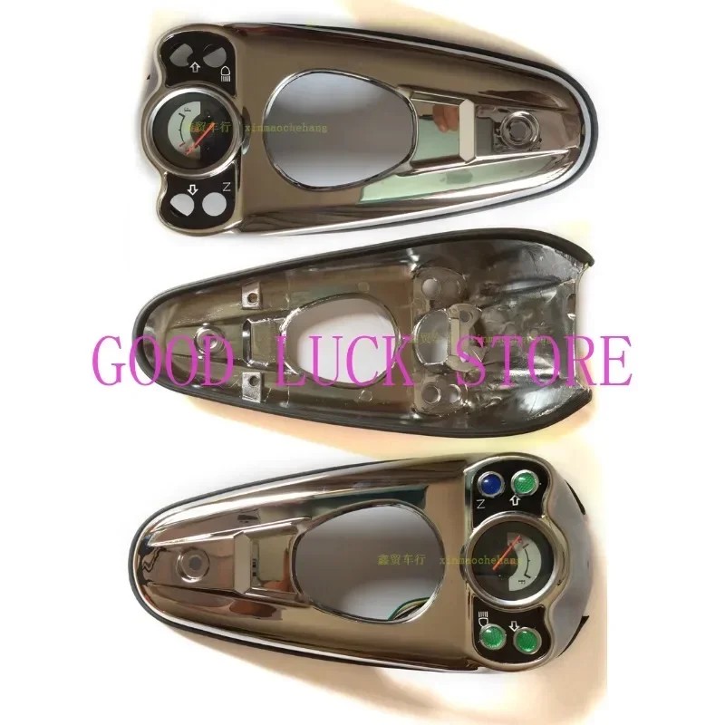 1Set For Lifan Qj150 Qj125 Fuel Tank Gauge Assembly, Fuel Tank Decoration Cover, Gear Gauge,