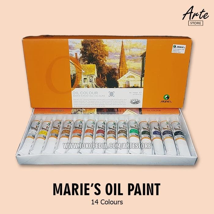 

Cat Minyak Maries 14 Warna