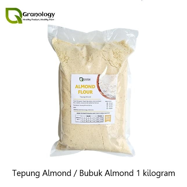 

Promo Tepung Almond / Almond Bubuk / Almond Flour (1 Kilogram) By Granology Cod