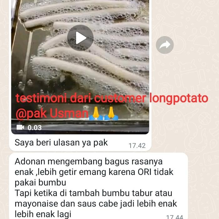 

Diskon Tepung Kentang/Potato Flake Kemasan 1 Kg Packing Aman