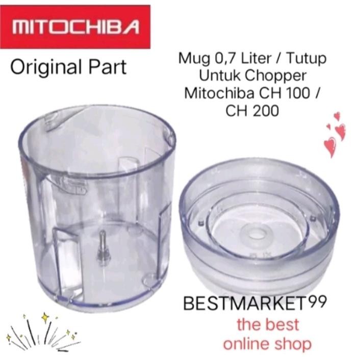 Chopper Tutup Mug kecil Mitochiba Chopper CH 200 / CH 100 Original - Mug mini otomatis mini