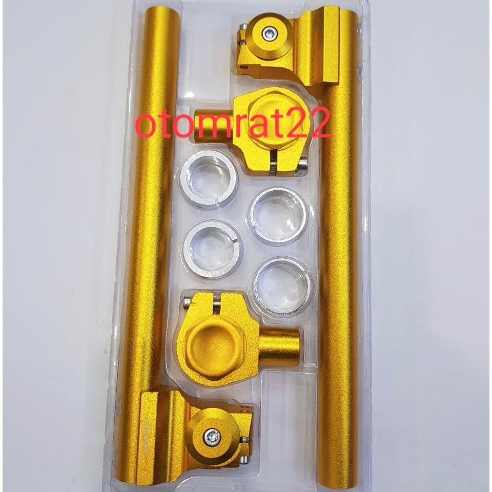 STANG KLIP ON JEPIT MOTOR VIXION satria fu-cb150-cbr-R15-sonic-rx king-ter-mero-gl-stang variasi