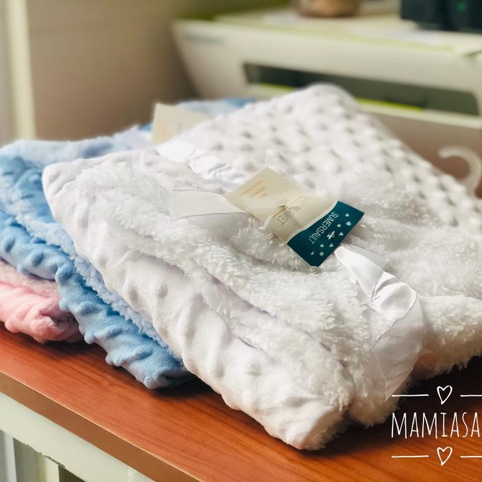 BabyCare- Selimut Bayi Bulu Halus Premium Double Fleece Baby Blanket
