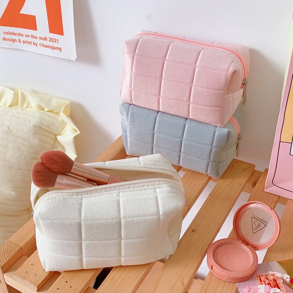 

Tas Pensil/Tas Kosmetik/Kotak Alat Tulis Penyimpanan Berkapasitas Besar Bernilai Tinggi Gaya Jepang