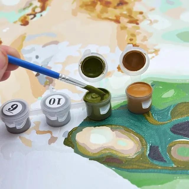 

Paint By Number Kit Oil Painting Diy Jiannan Spring #Gratisongkir