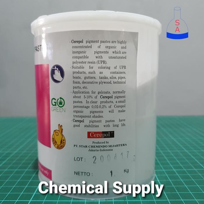 

Cerepol Pigment Paste Pewarna Resin Super White Putih - 1 Kg #Gratisongkir