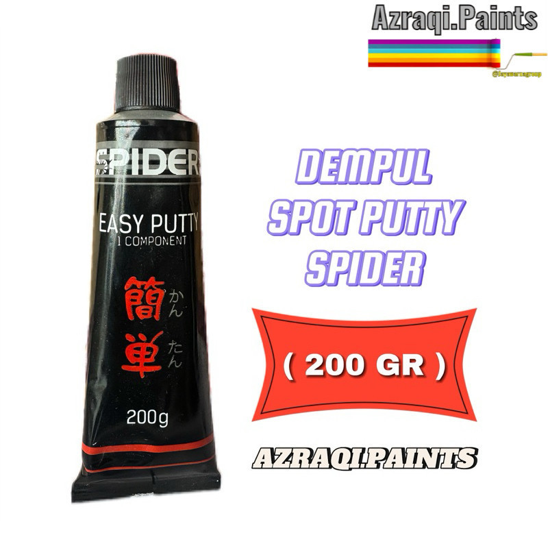 DEMPUL SPOT PUTTY SPIDER ( 200 GRAM ) DEMPUL INSTAN MOBIL DAN MOTOR