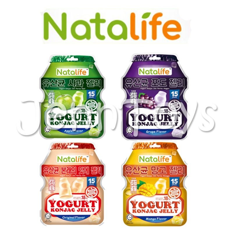 

Natalife Cozzo Naraya Yogurt Konjac Jelly Yogurt Konjac Jeli Perisa Rasa Buah Anggur Apel Mangga