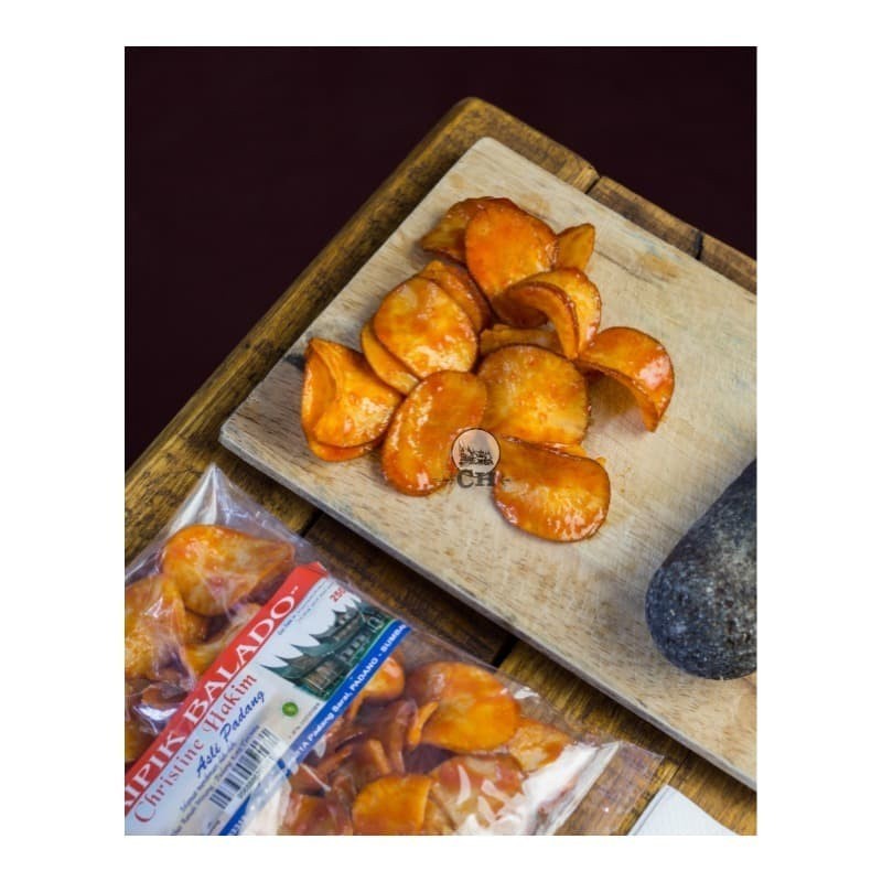 

keripik balado christine hakim 250g / sanjai balado christine hakim