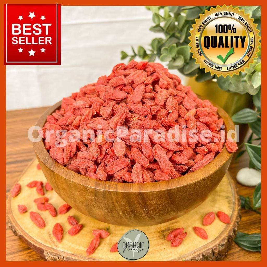 

Goji berry 100 gr Premium Quality / Gojiberry / kichi / kiche / wolfberry / jiuji