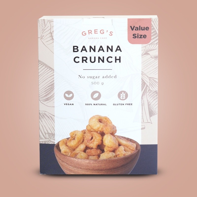 

Greg's Banana Crunch Value Size Box