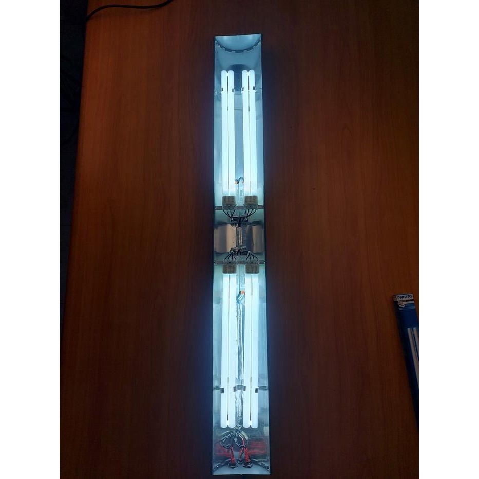 PREMIUM Lampu Tanning PLL 827 865 isi 4 120 CM Ikan Arowana/Arwana Super Red