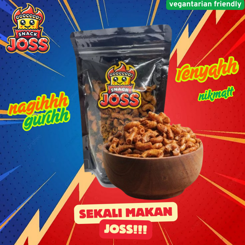 

SnackJoss Makaroni Pedas Daun Jeruk Versi 100Gram