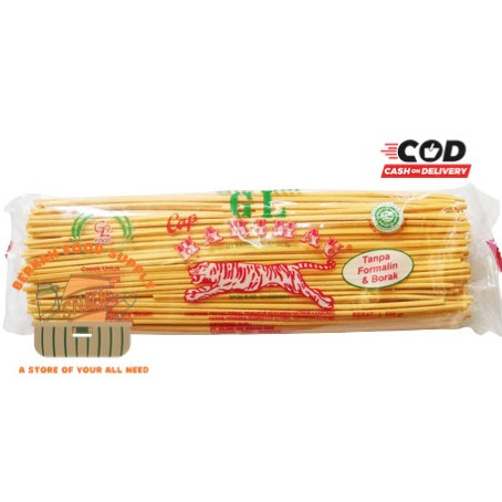 

Mie Lidi 500 gram Cap Harimau Putih / Kuning / Mi Gomak