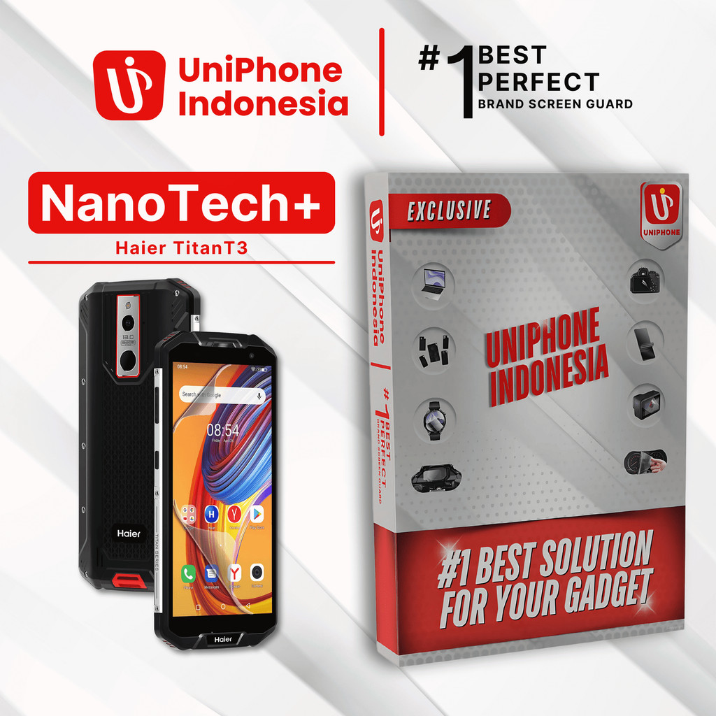 UniPhon EPU BIO GENESIS Hydrogel for Haier Titan T3 / Screen Guard (Nanotech+ 100% Recycle) Premium 