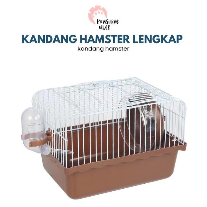 PREMIUM Kandang hamster - kandang hamster lengkap mainan - kandang hamster