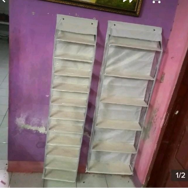 Rak SET 2 IN Rak gantung set 2 in 1 Rak tas dan rak sepatu gantung set rak tas gantung dan rak