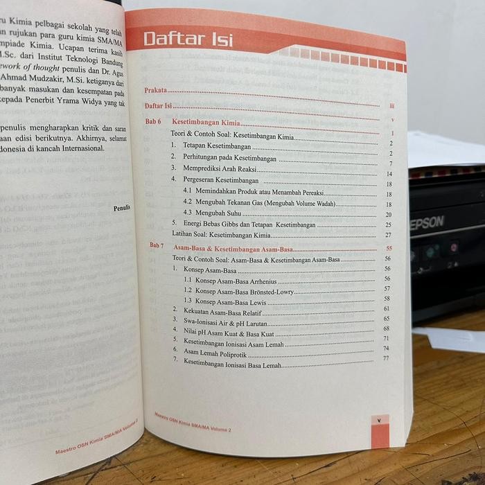 

PROMO BUKU OLIMPIADE KIMIA - MAESTRO OSN KIMIA SMA/MA VOLUME 2 - YRAMA WIDYA READY