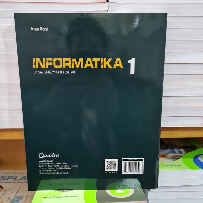 

PROMO BUKU SMP INFORMATIKA KELAS 7 VII KURIKULUM MERDEKA QUADRA READY