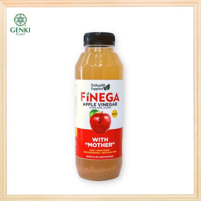 

Caraka.store1 Finega Apple Cider Vinegar (With the Mother) - 500 ml