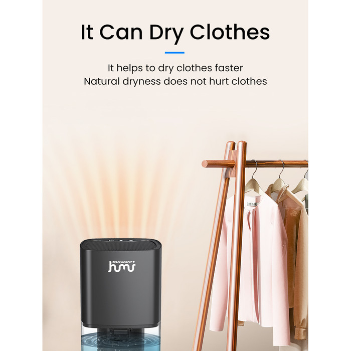 Dehumidifier 2 In 1 Moisture Absorber Anion Purification 1 L