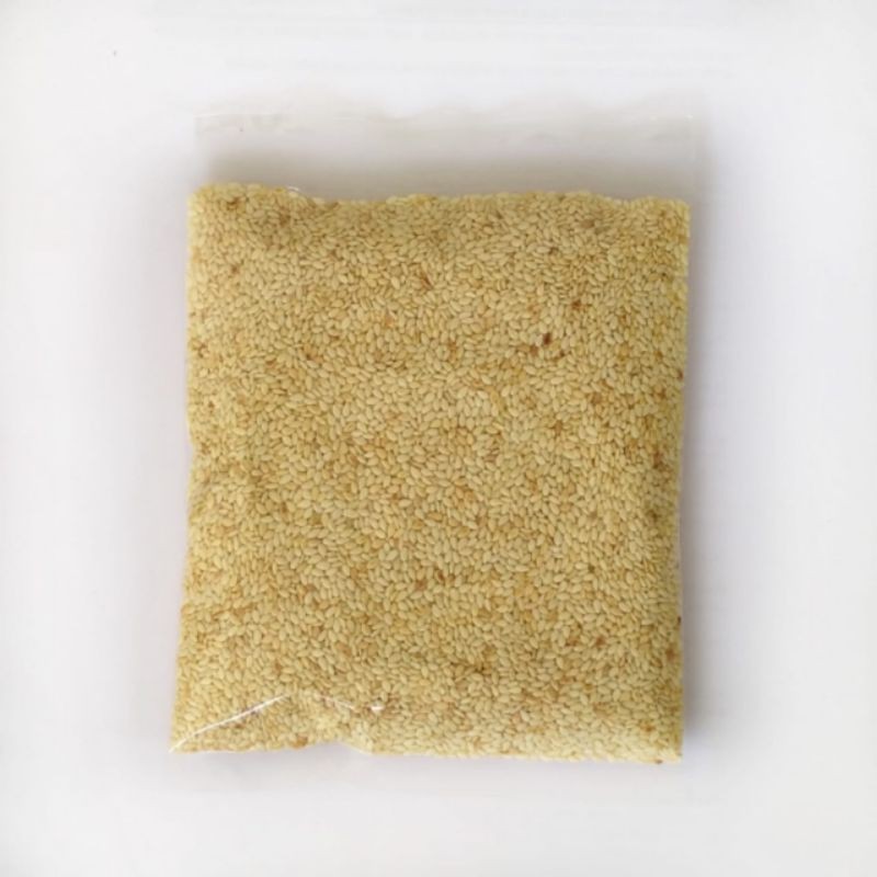 

HIROKING Biji Wijen Putih Sangrai 50 g Halal Roasted White Sesame Seed for Sushi Ramen