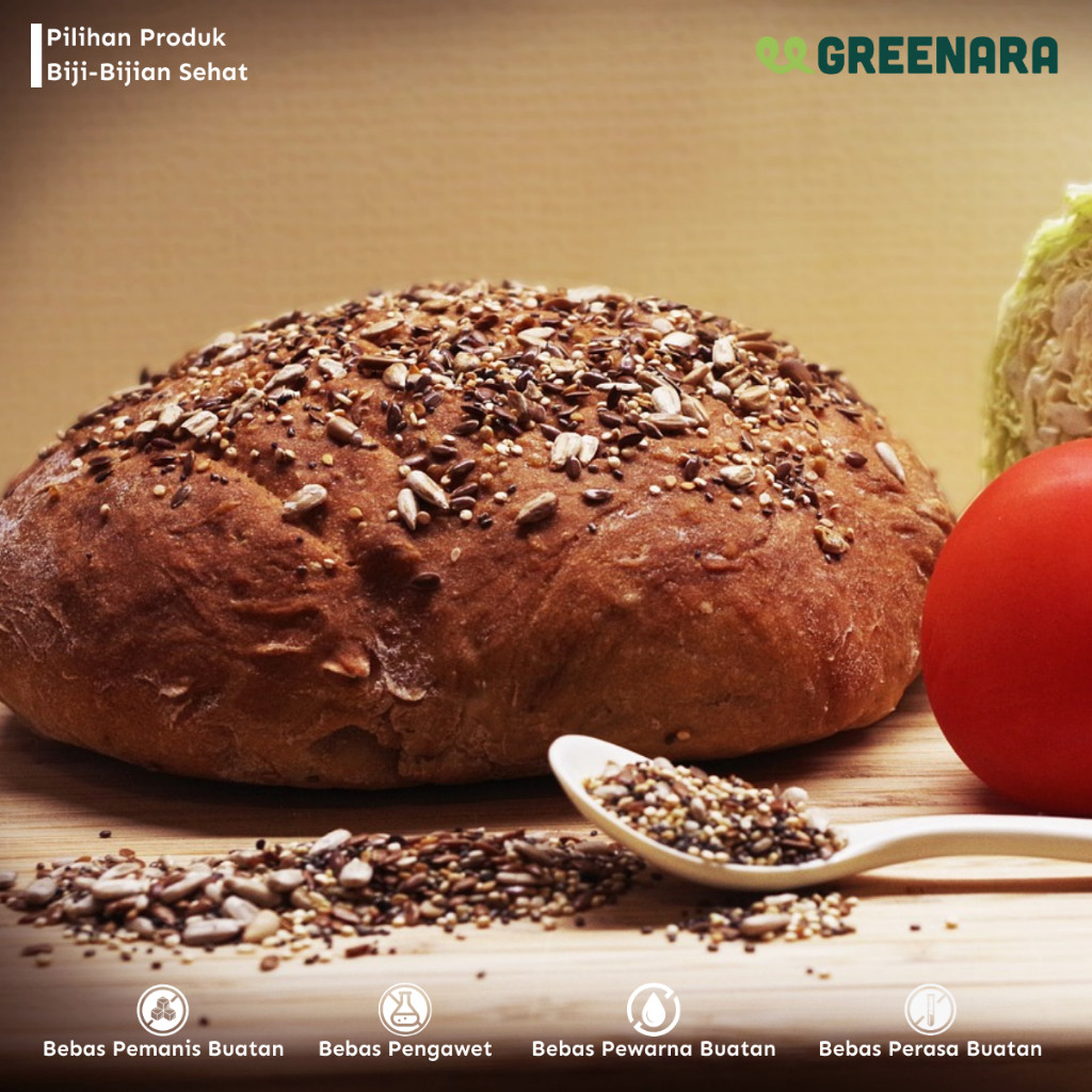 

Greenara Biji Rami Coklat 250gr / Natural Brown Flaxseed