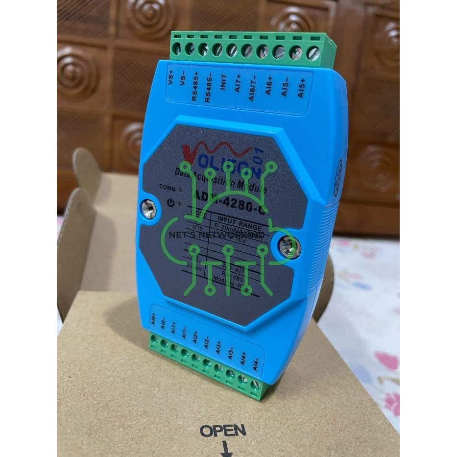 JTTOP" MODBUS RTU RS485 - CURRENT 0-20MA / 4-20MA TO MODBUS RTU RS485